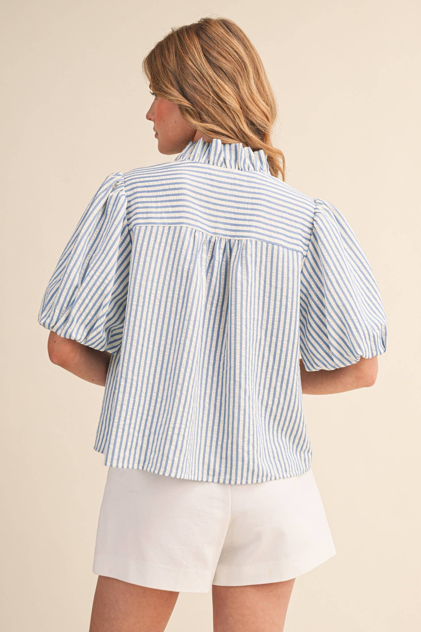 Belle Ruffle Top