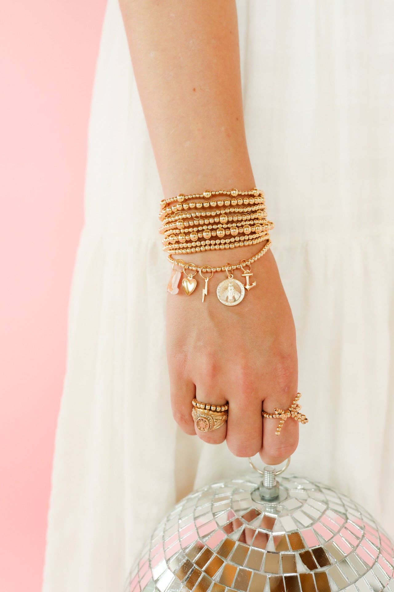 Anchor Gold Charm