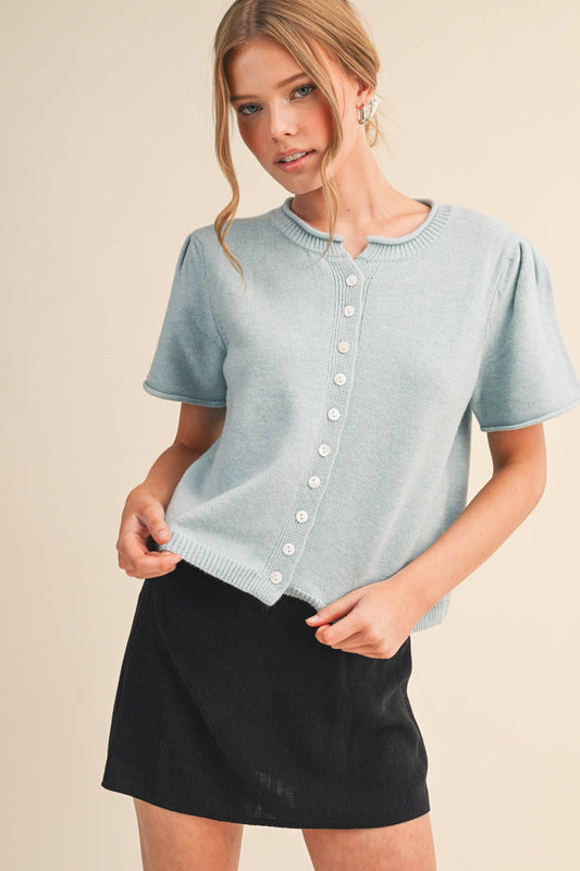 Louise Short Sleeve Cardigan
