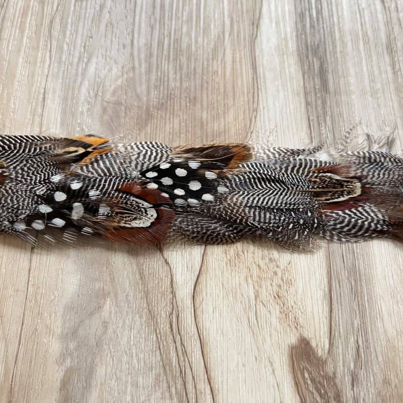Western Feather Spotted Eagle II Hat band