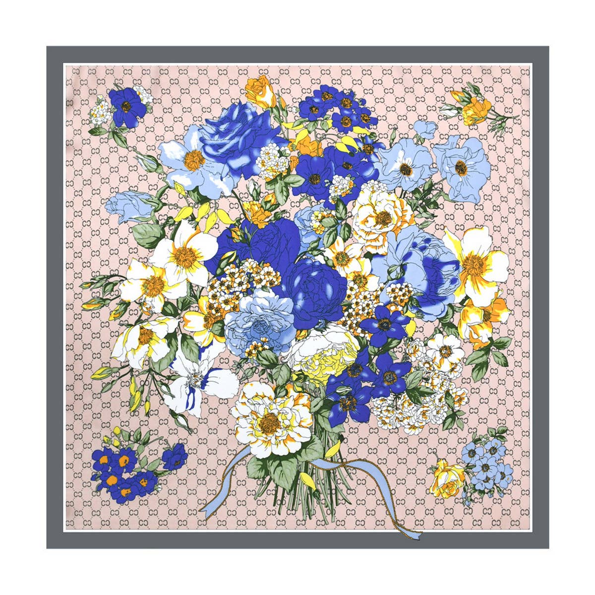 Double Print Square Scarf