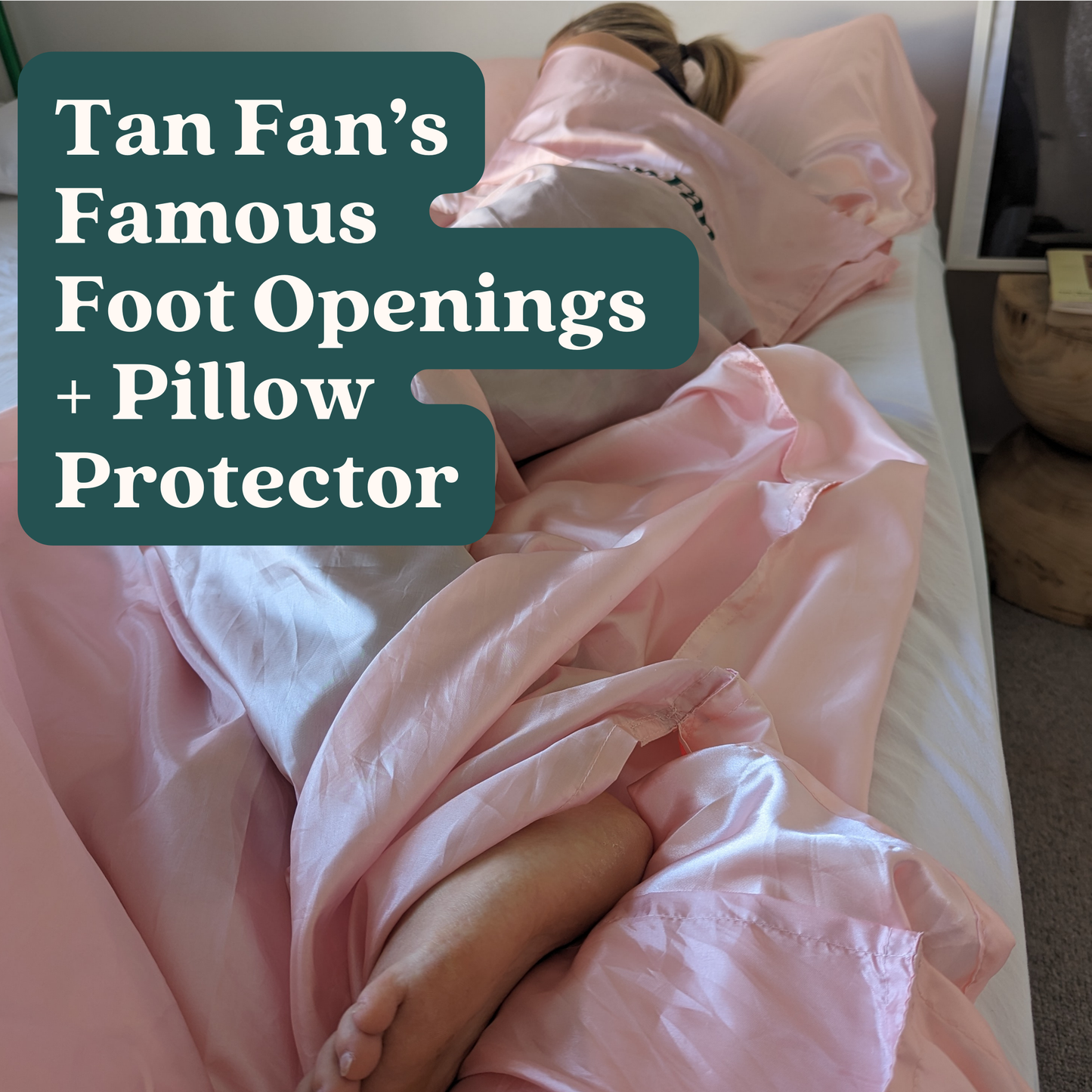 TAN FAN-Self Tan Sleep Sac For Dark Tanner