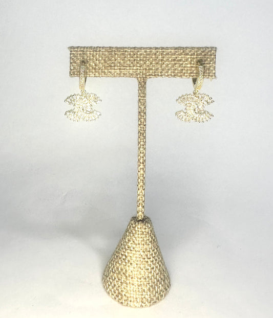 Rhinestone Chanel Huggies