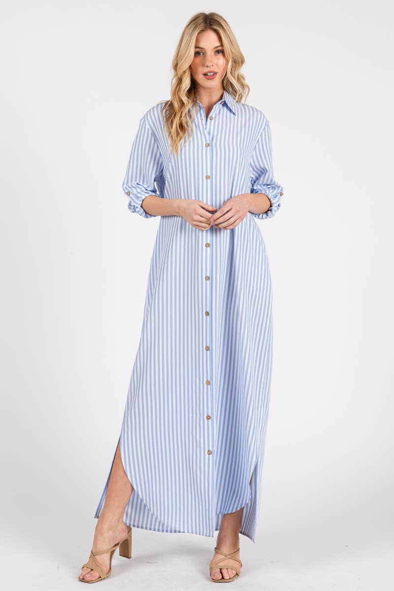Sutton Stripe Maxi Dress