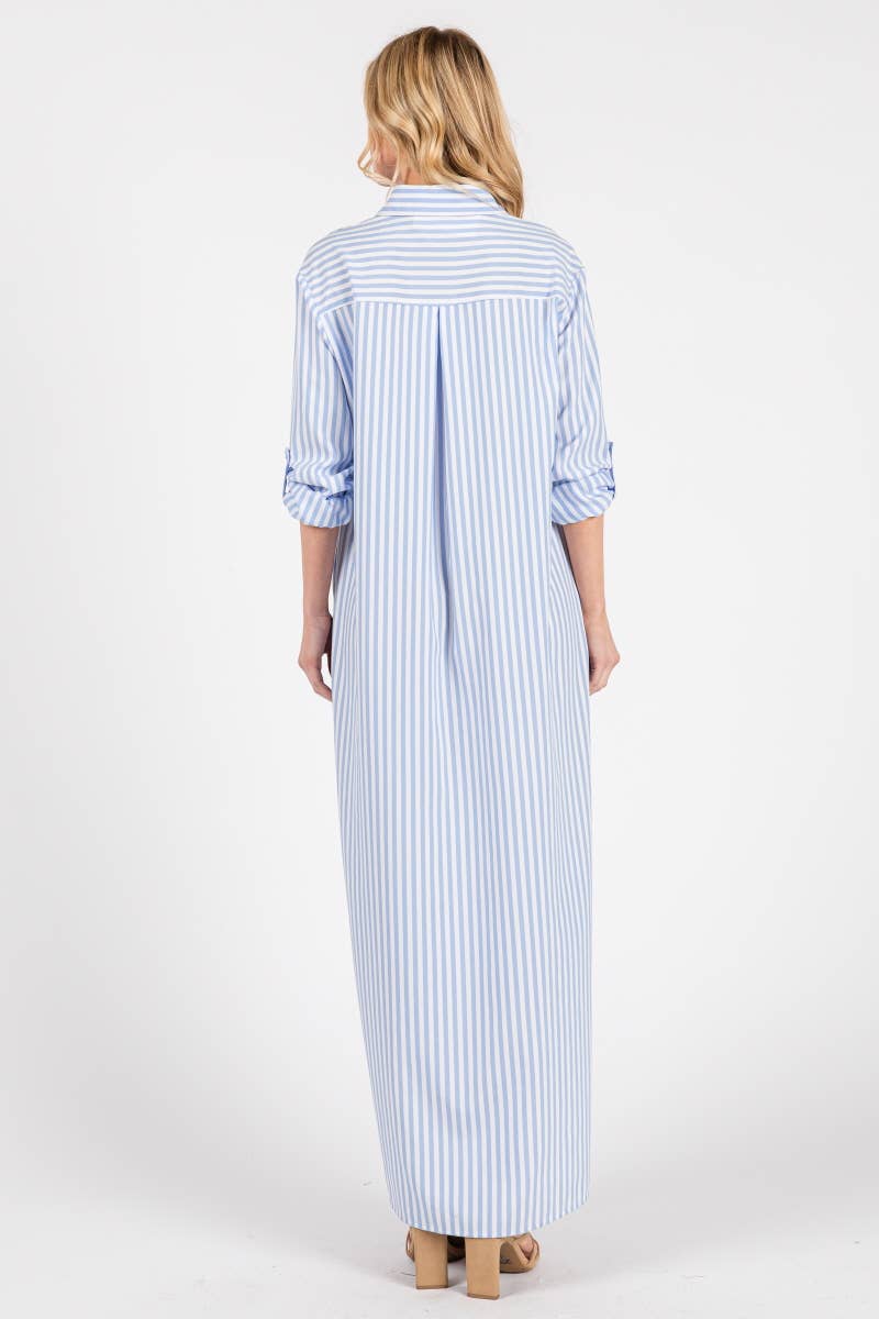 Sutton Stripe Maxi Dress