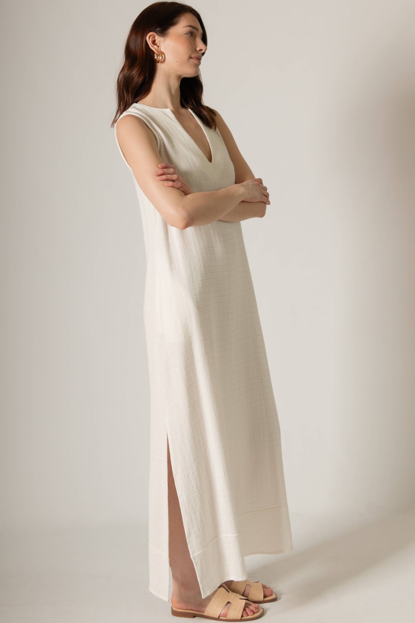 Sandy Toes Maxi Dress