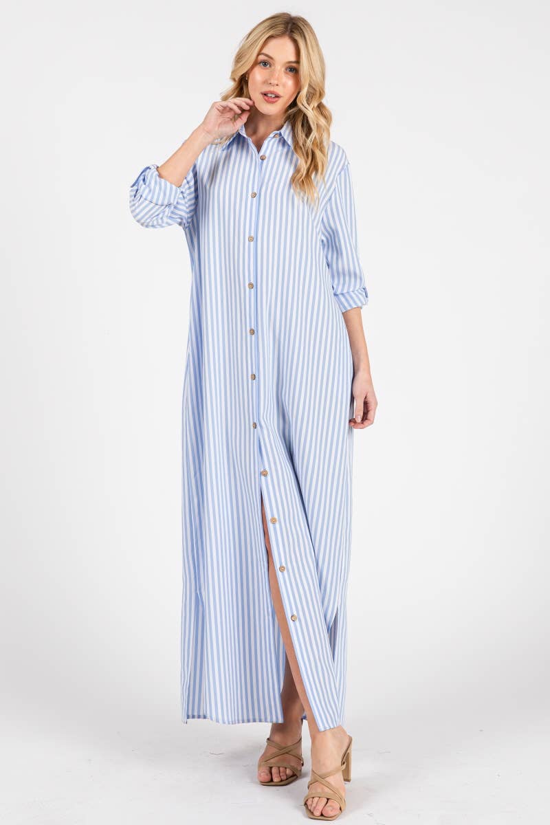 Sutton Stripe Maxi Dress