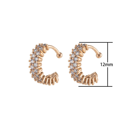 Chunky Bezel Cuff