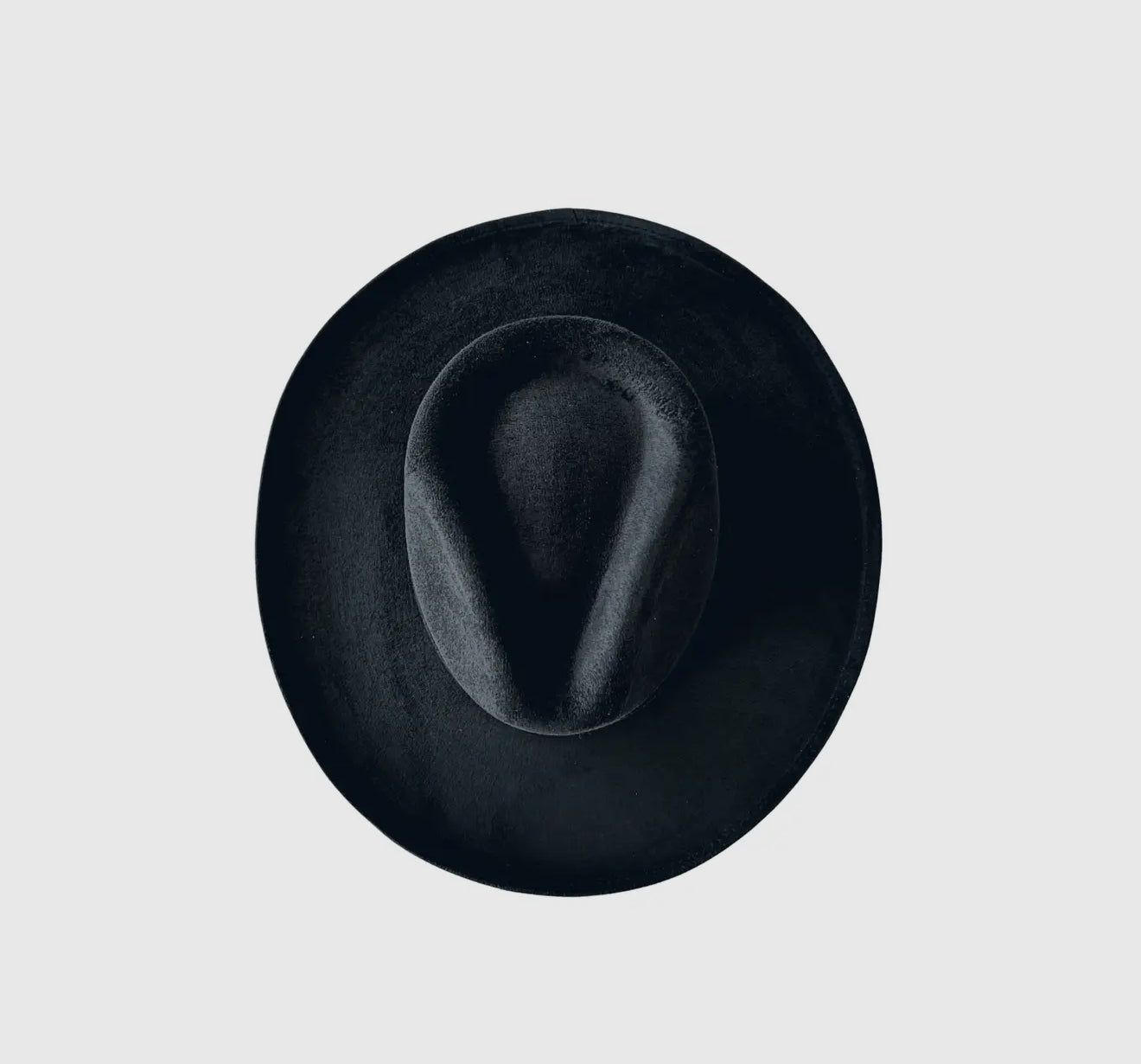 Pencil Curl Stiff Brim Fedora Hat