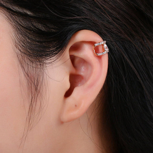 Dainty Gold Filled ear cuff
