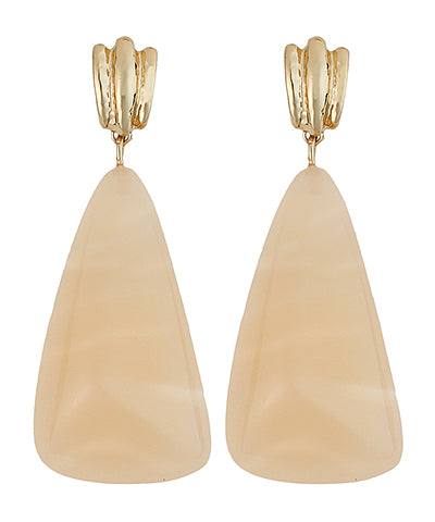 Marble Geometric Earrings