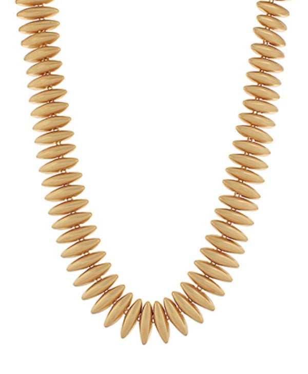 Oval Statement Necklace