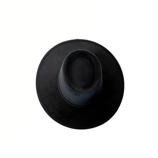 Suede Crown Top Hat