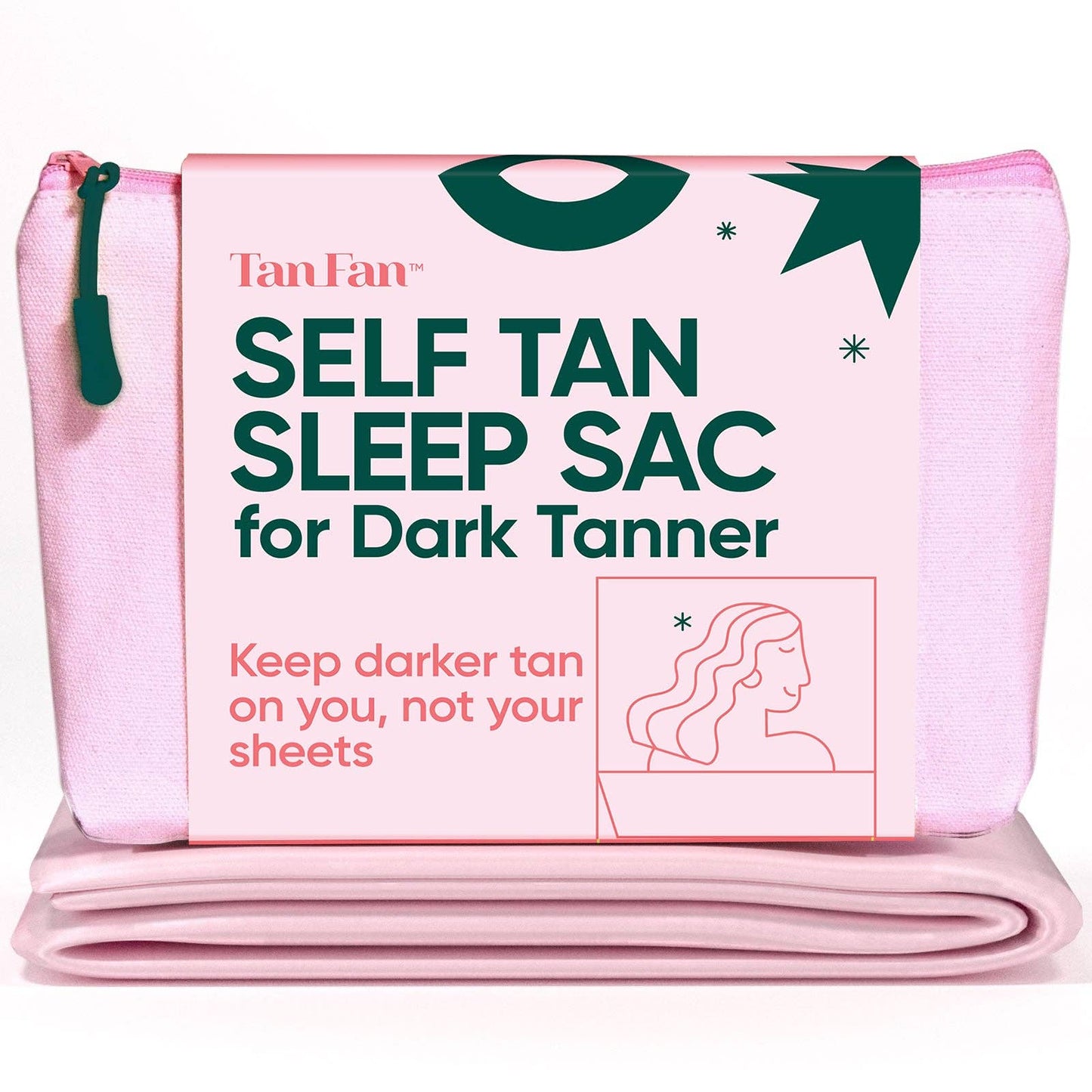 TAN FAN-Self Tan Sleep Sac For Dark Tanner