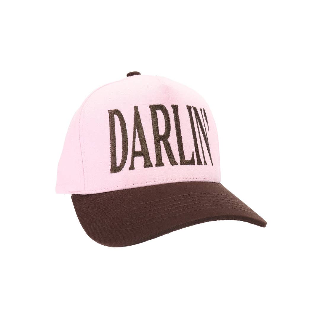 DARLIN' Embroidered Trucker Hat