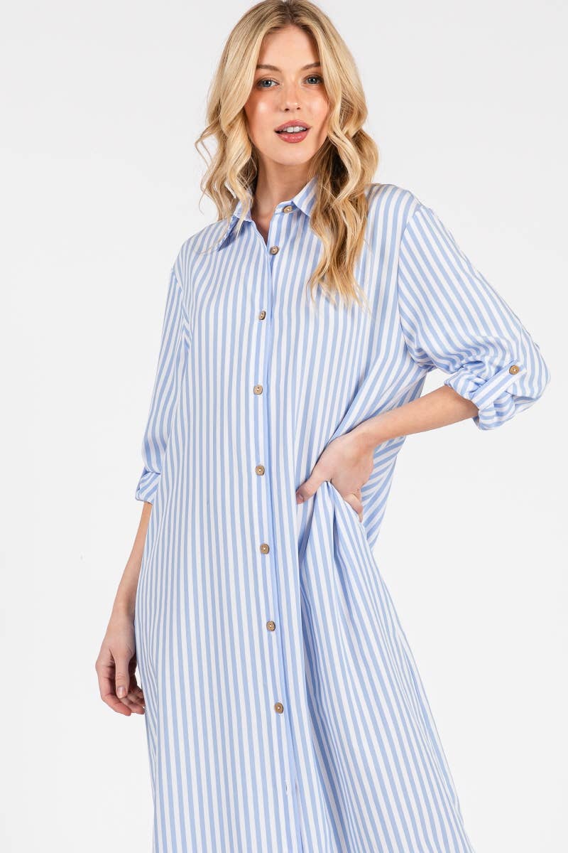 Sutton Stripe Maxi Dress