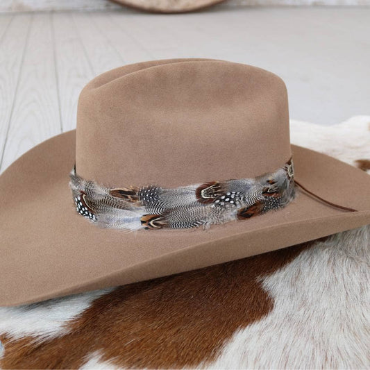 Western Feather Spotted Eagle II Hat band