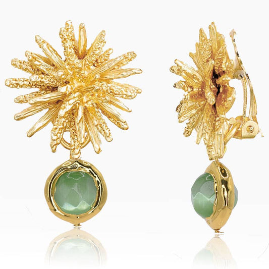 Coriandoli X Starburst Clip-on Earrings