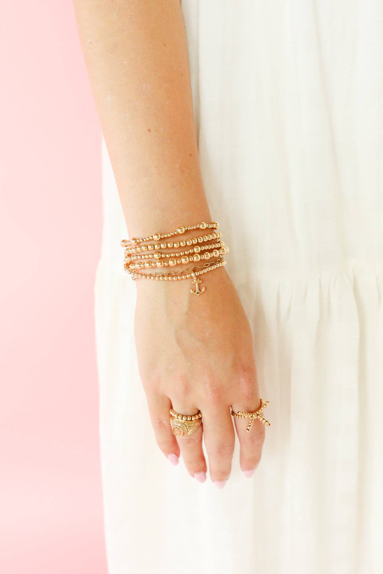 Anchor Gold Charm