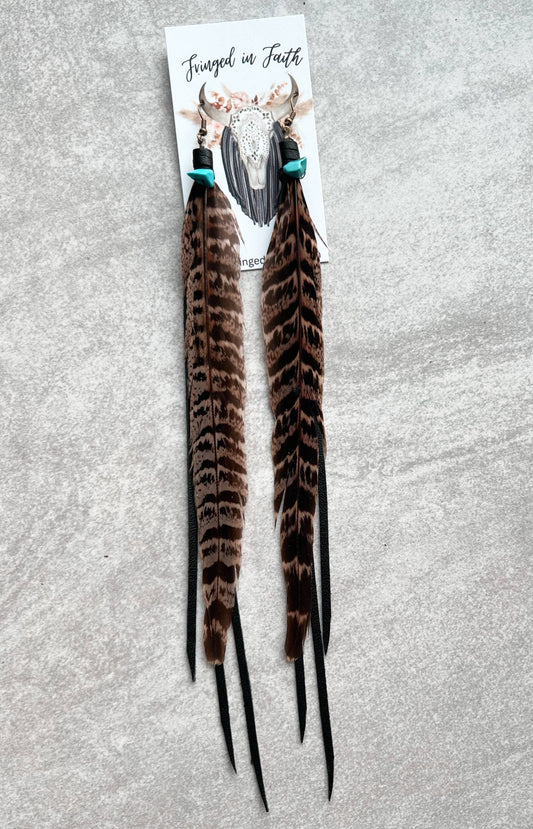 Joliet Feather Earrings