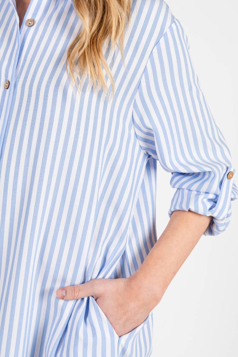 Sutton Stripe Maxi Dress