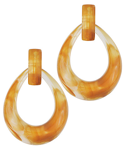 Statement Tortoise Earrings