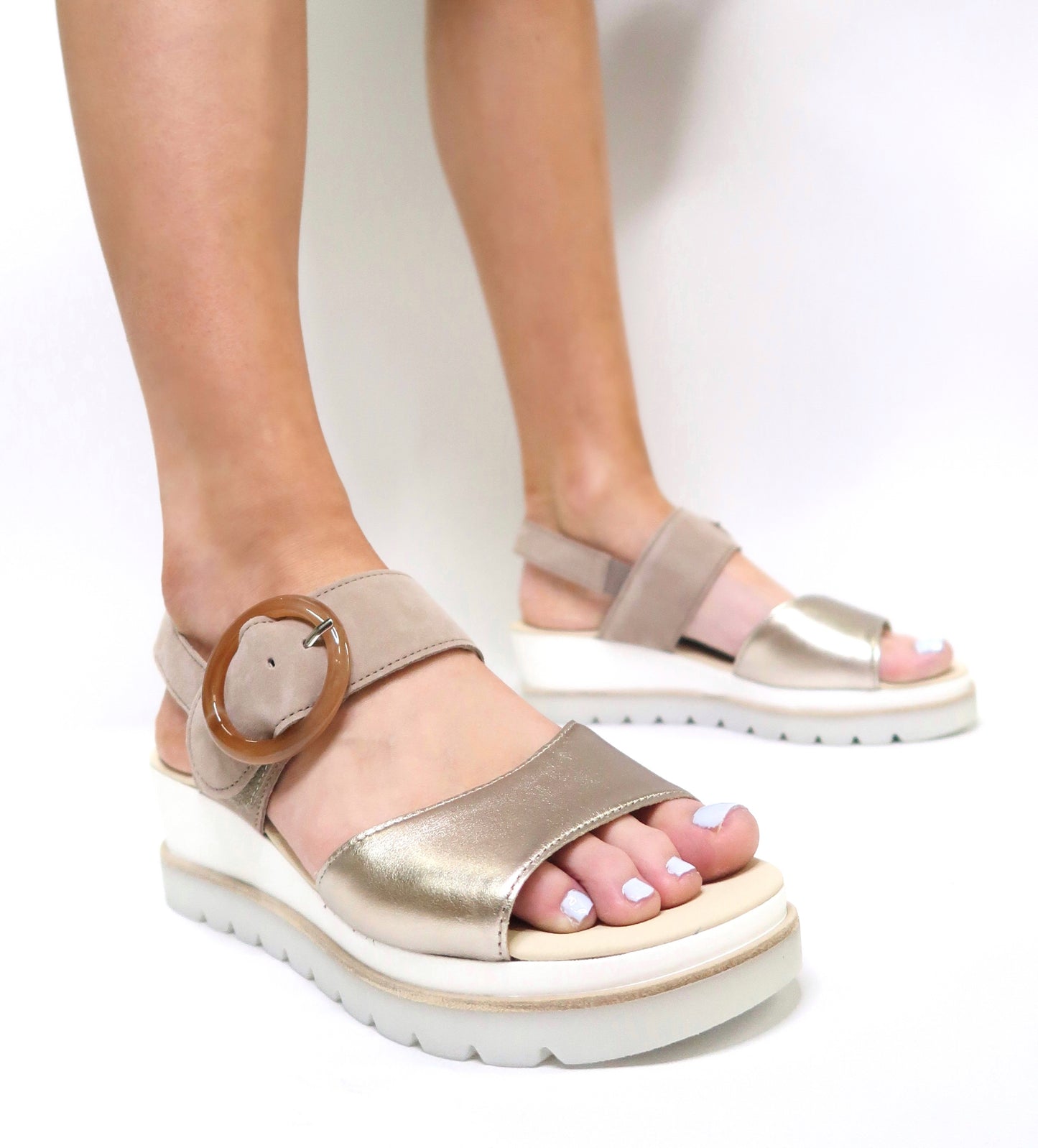 GABOR- Buckle Sandal