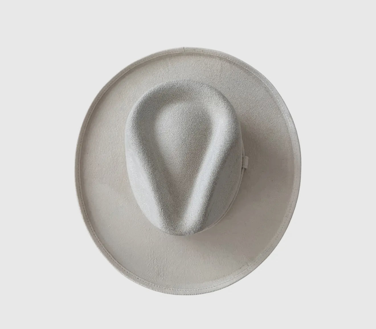 Pencil Curl Stiff Brim Fedora Hat