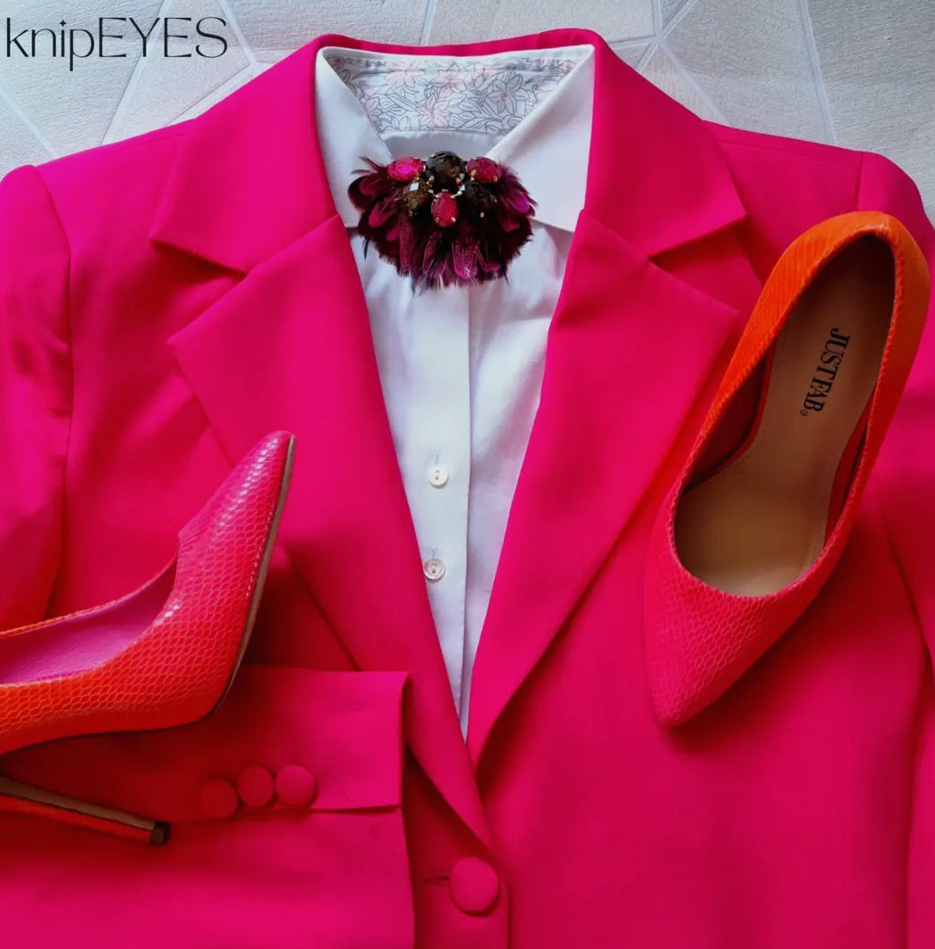 Feather Embellished Shoe Clip