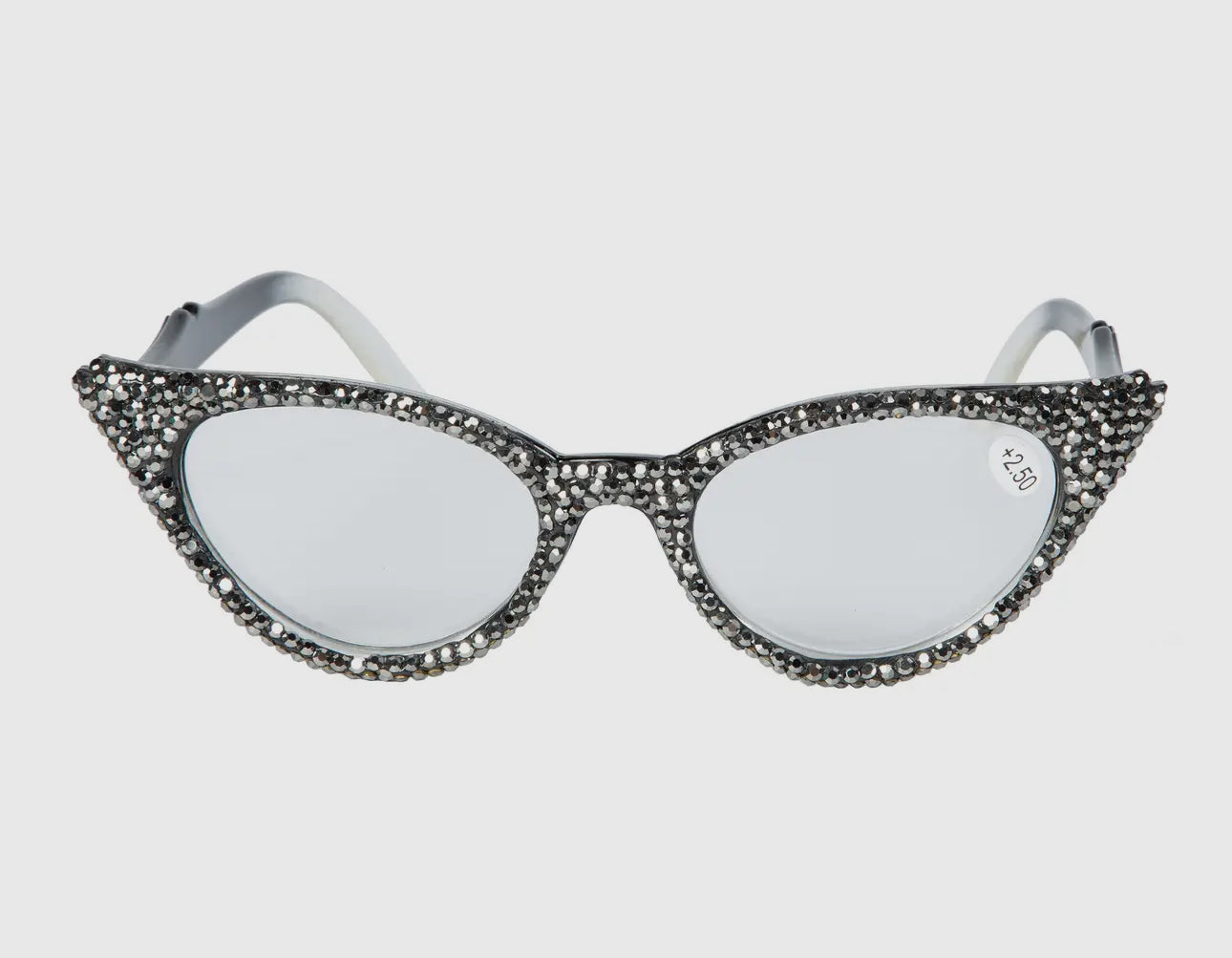 Cat Eye Rhinestone Readers