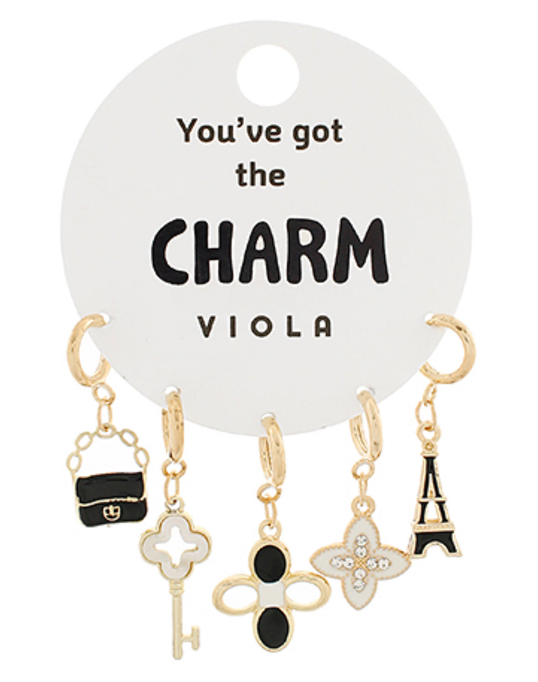 Paris Shoe Charm Set