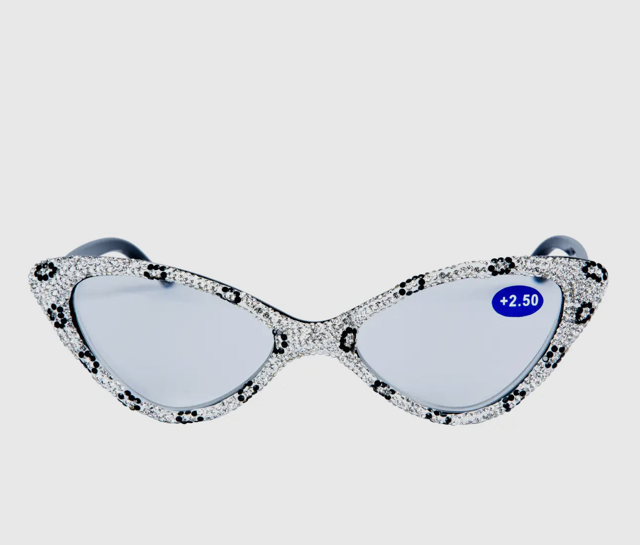 Cat Eye Rhinestone Readers
