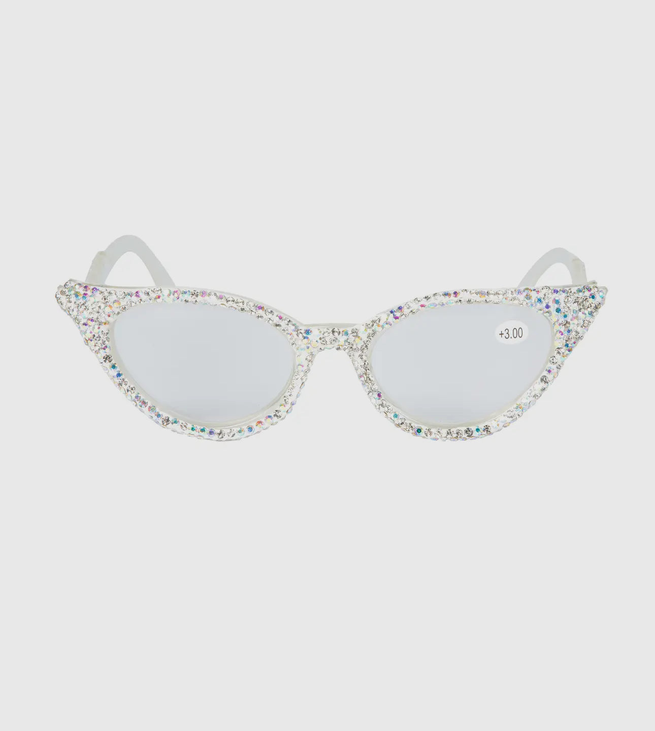 Cat Eye Rhinestone Readers