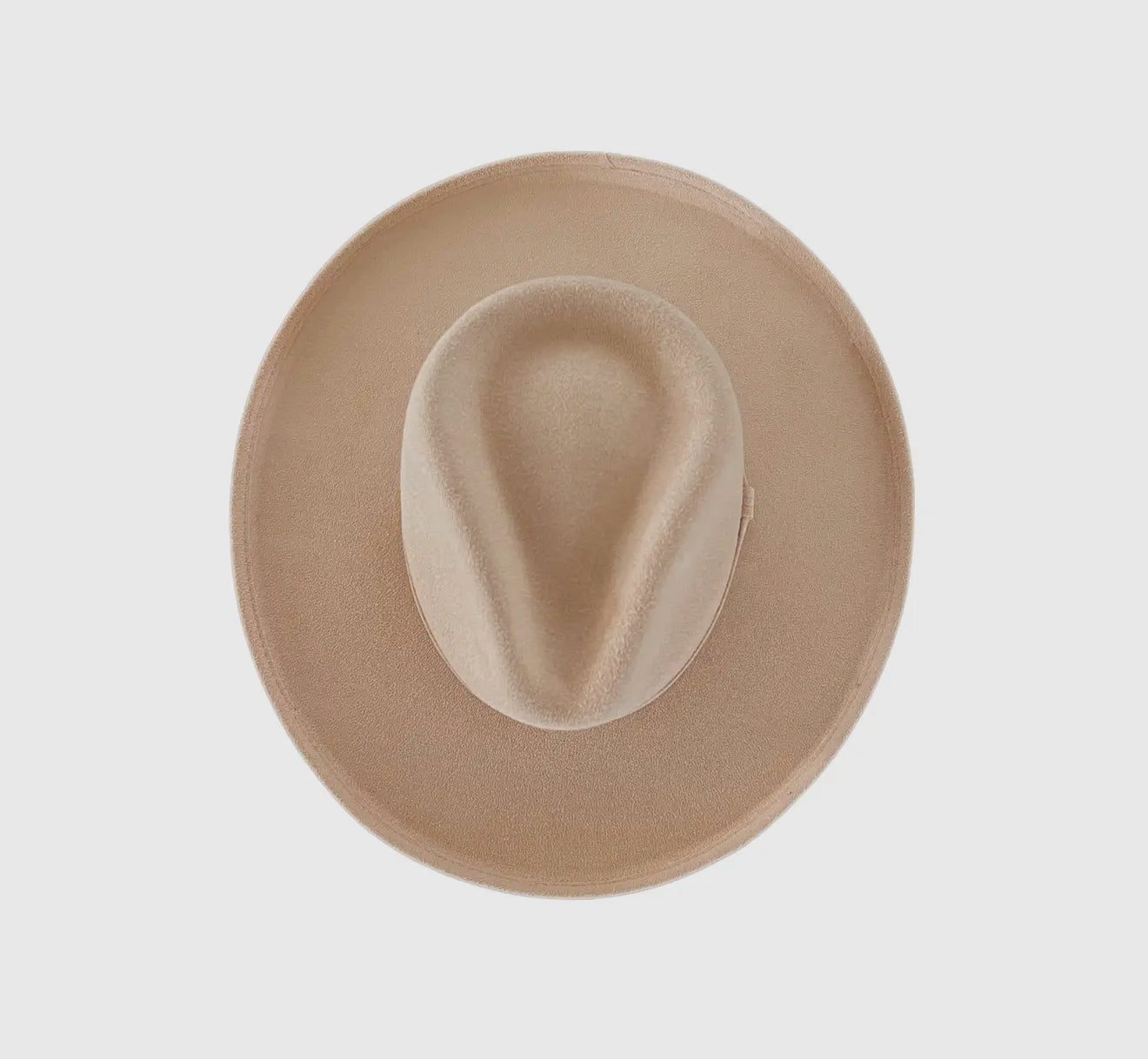 Pencil Curl Stiff Brim Fedora Hat