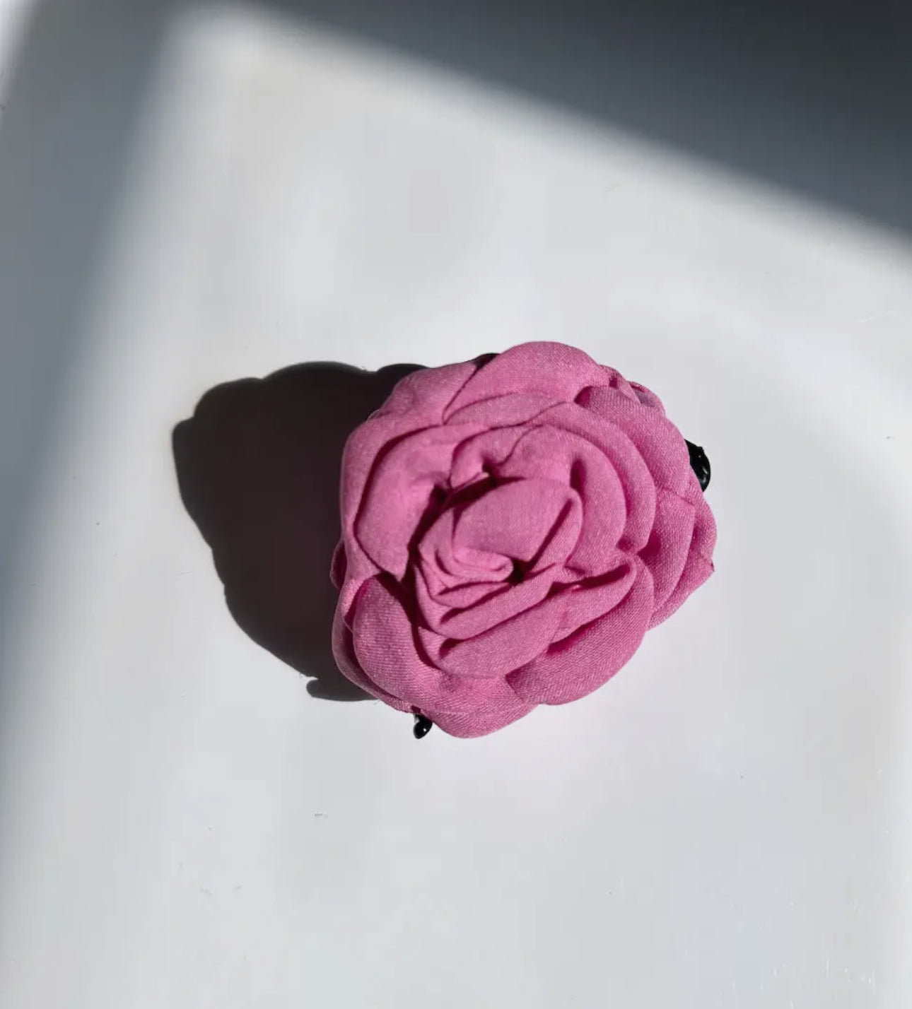 Vintage Rose Claw Clip