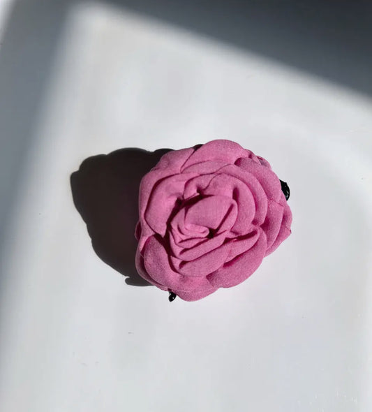 Vintage Rose Claw Clip