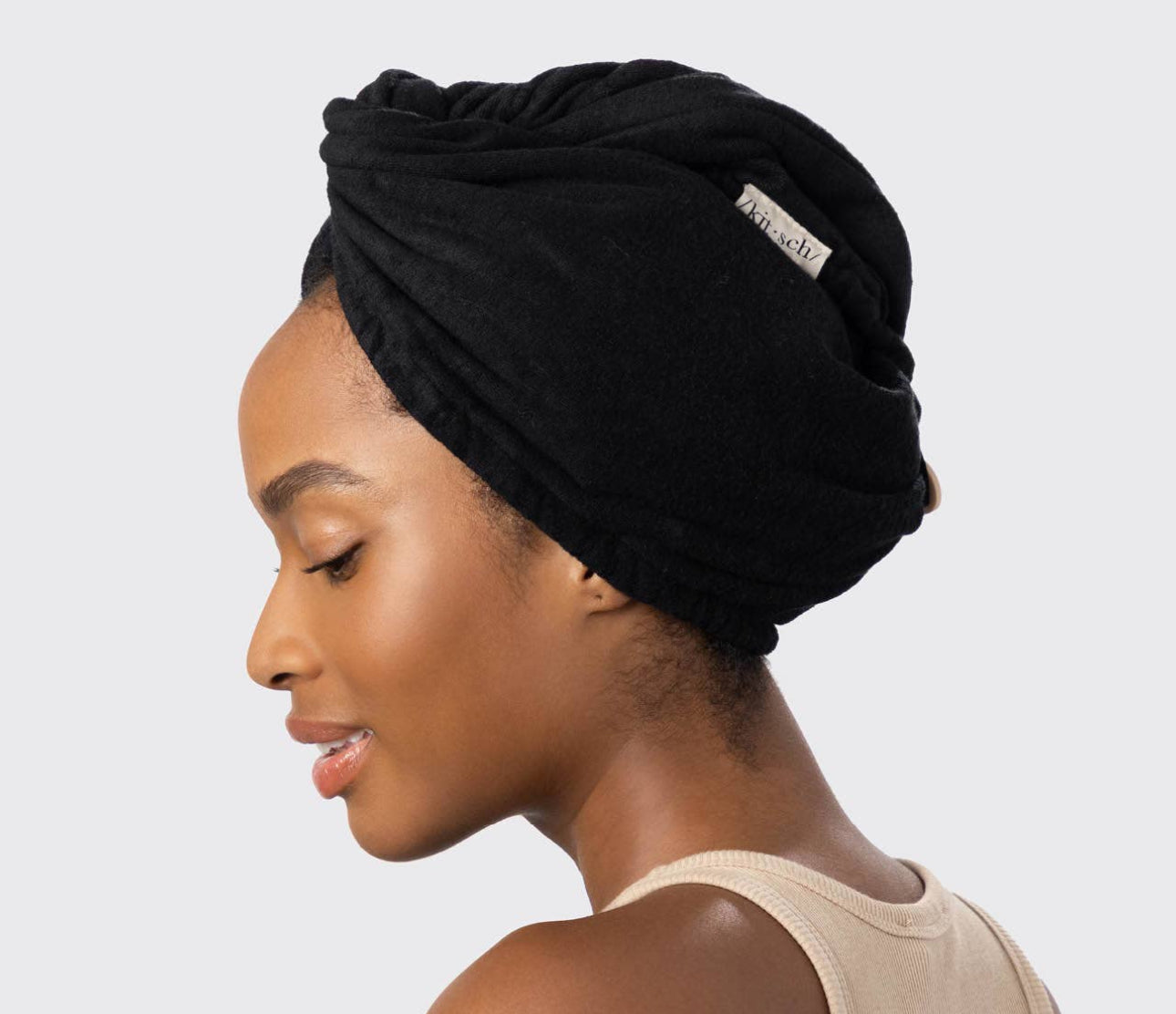 /KIT•SCH/- Microfiber Hair Towel