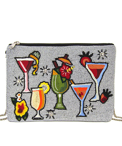 Beaded Cocktail Clutch