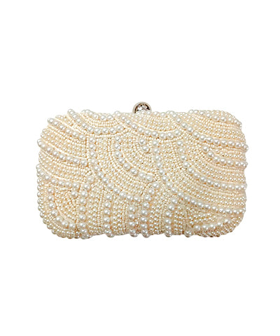 Pearl Scallop Clutch