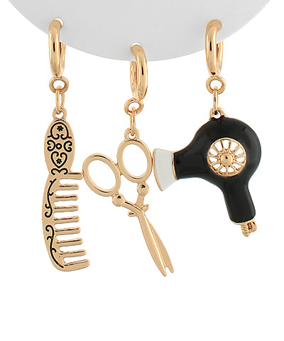 Hair Girly Shoe Charm Set