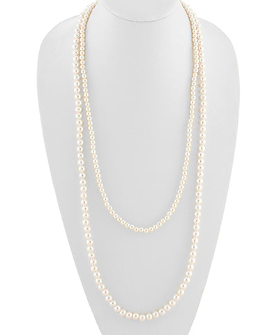 Layered Pearl Necklace