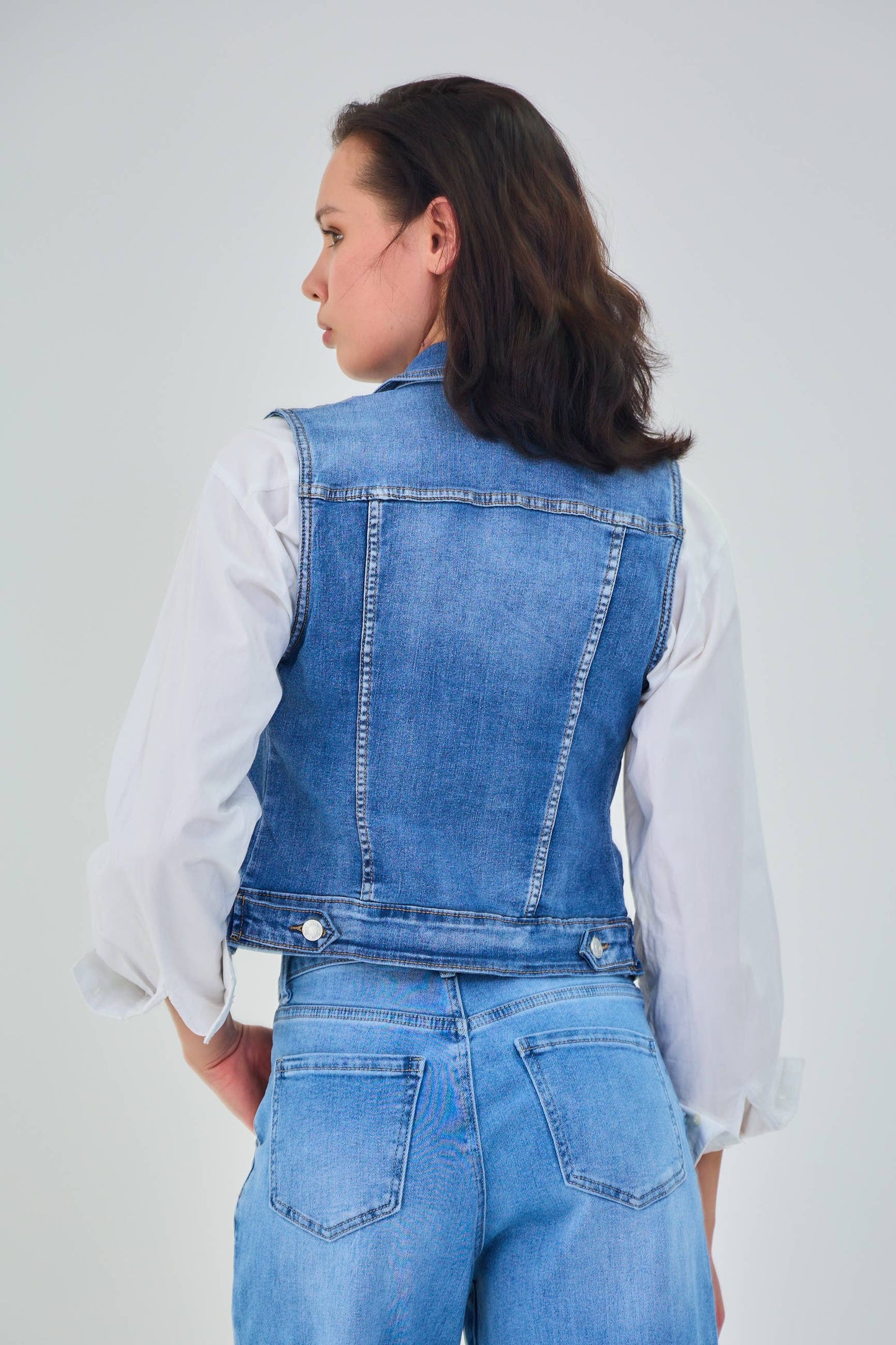 Lottie Denim Vest