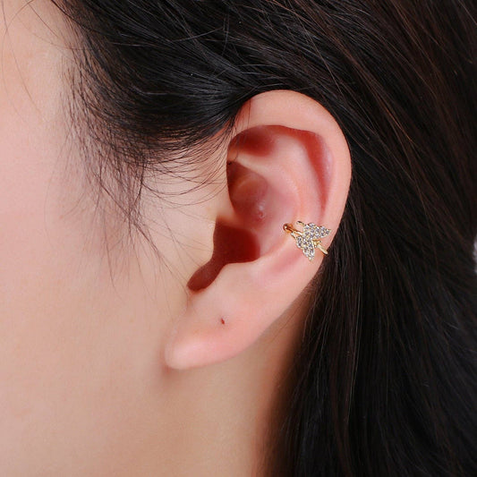 Dainty Gold Filled Little Butterfly Earcuffs