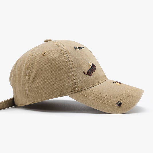 Dachshund Embroidered Hat