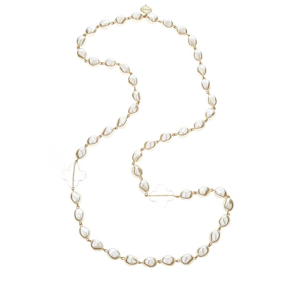 Long Pearl Folli Necklace