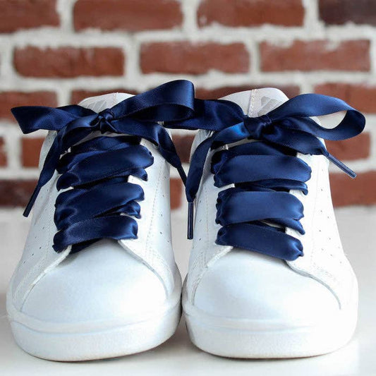 Navy blue Shoelaces