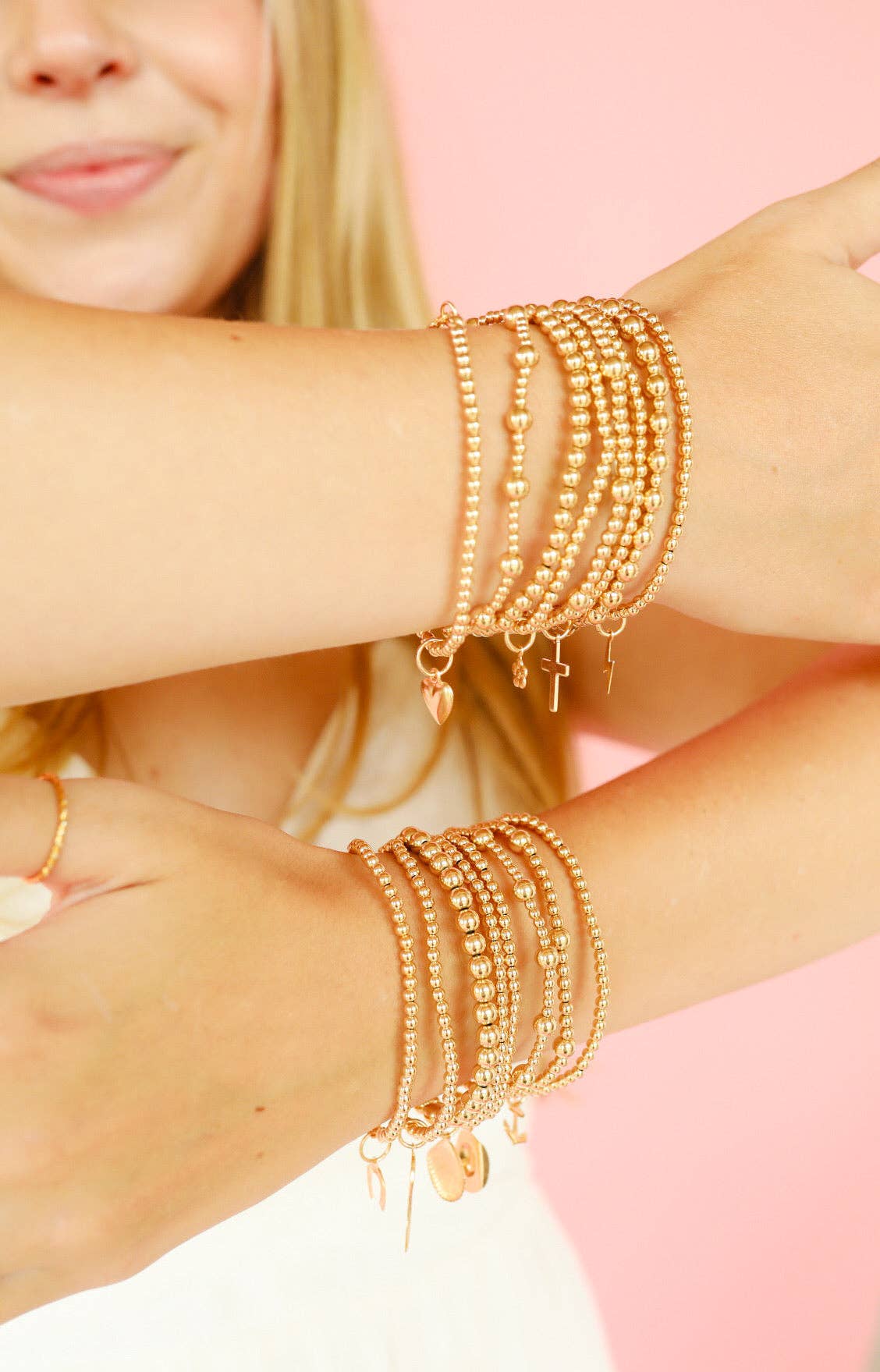 Cross Gold Charm
