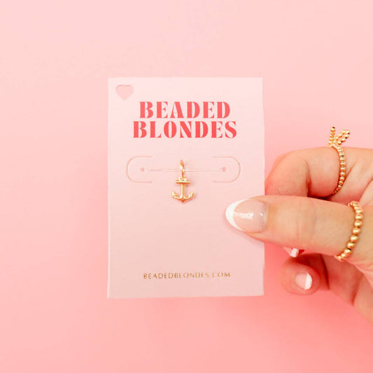 Anchor Gold Charm