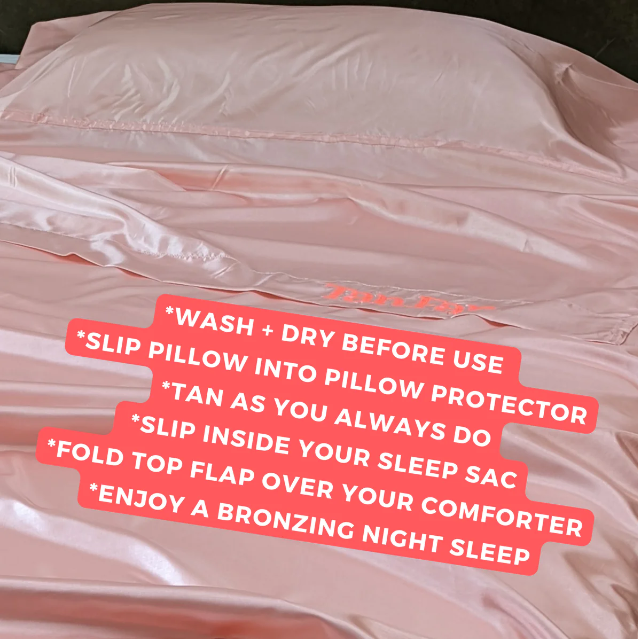 Self Tan Sleep Sac Baby Pink