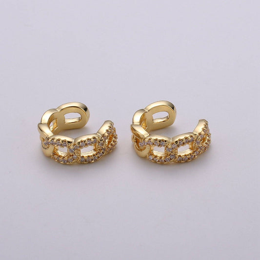 Gold Chain Ear Cuff